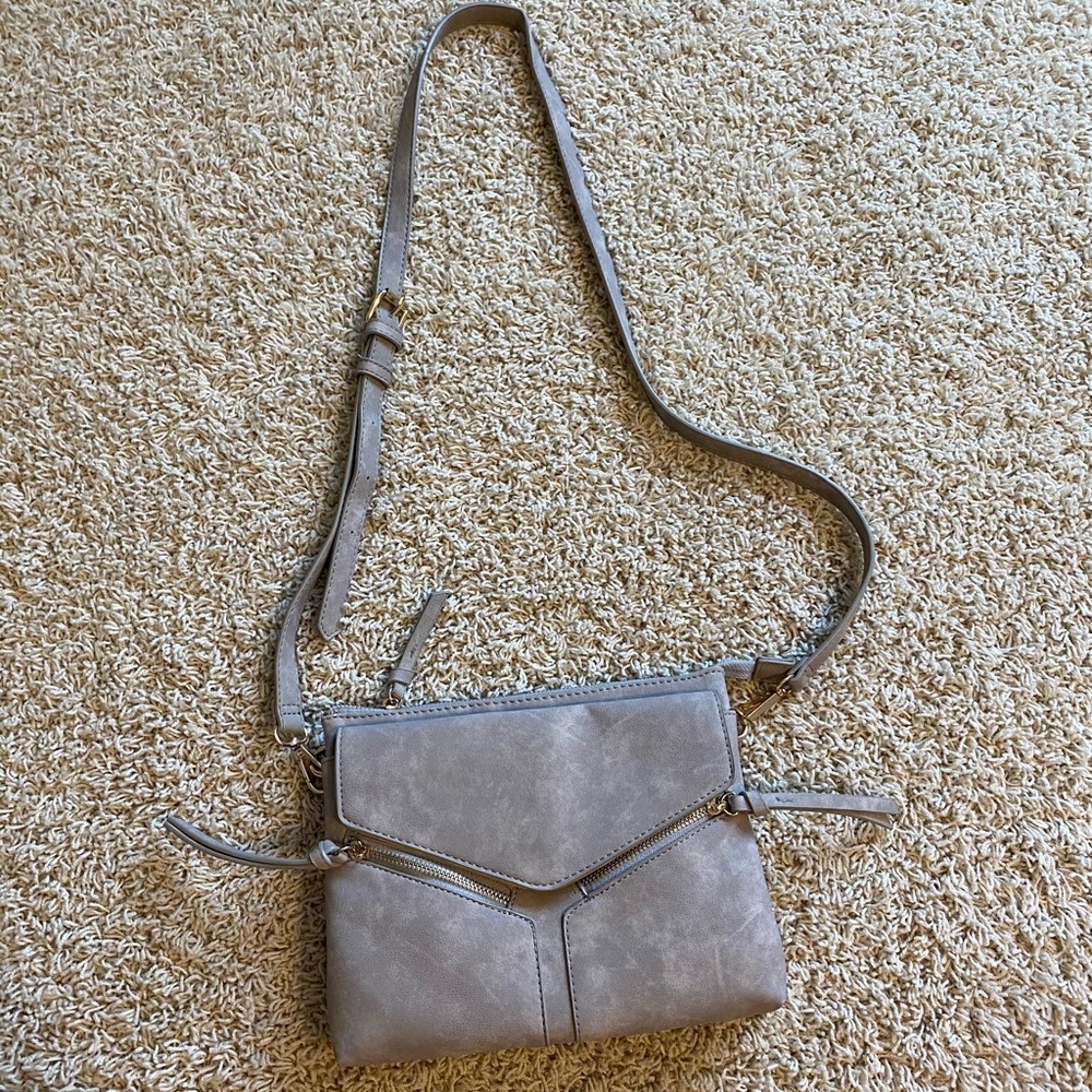 Free people light grey purse